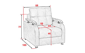 Крісло АМ71 К - Фото_2