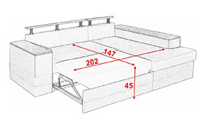 Угловой диван АМ73 У (2 ниши) - Фото_5