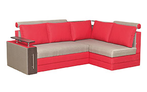 Угловой диван АМ79 У (бар+ниша) - Фото