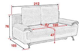 Диван АМ80 Д (пружина змейка) - Фото_3