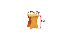 Комплект АМ13 стол (раскладной) + 4 табурета - Фото_3