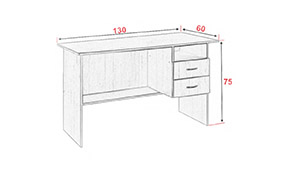 Стол письменный АМ №1 - Фото_1