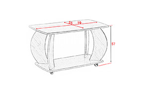 Стол журнальный АМ 24 - Фото_3