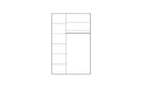 Шкаф-купе АМ28 (2 зеркала) - Фото_2