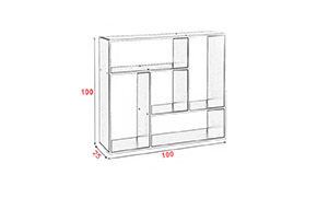 Книжная полка АМ №5 - Фото_1