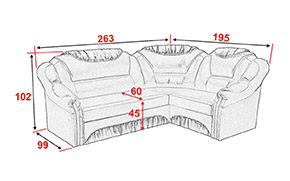 Угловой диван Вертус - Фото_4