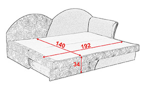 Диван Дива (1 подлокотник) - Фото_5