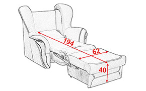 Крісло Мальта (розкладне) - Фото_3