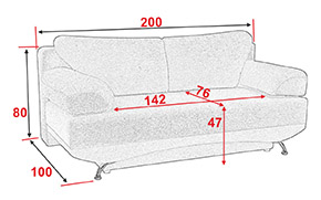 Диван Ника (пружинный блок) - Фото_4