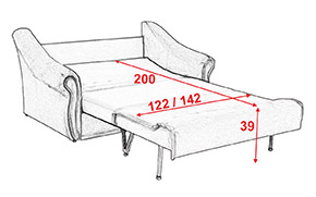 Диван Тибет малютка со вставками - Фото_6
