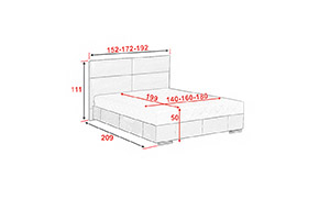 Кровать Релакс с механизмом (с матрасом) - Фото_3