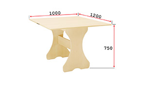 Комплект Меркурий стол (раскладной) + 4 табурета - Фото_2