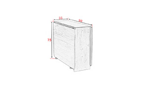 Стол-книжка 4 ножки - Фото_2