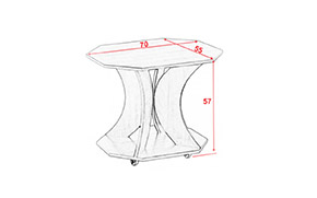 Стол журнальный Адриана - Фото_2