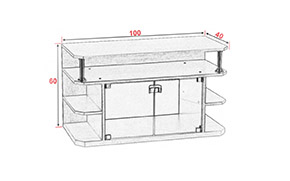 Тумба ТВ №2 - Фото_2