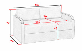 Диван Фиксик 1 с накладками - Фото_5