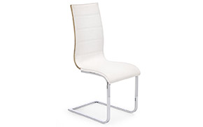 Стул K104 white/dub sonoma - Фото