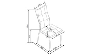 Стул K209 white - Фото_2