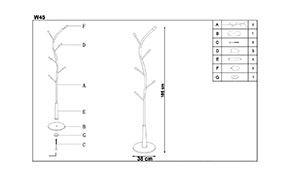 Вешалка W45 - Фото_1