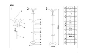 Вешалка W46 - Фото_1