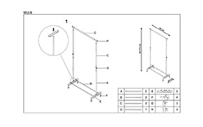 Вешалка WU-8 - Фото_1