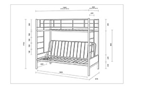 Двухъярусная кровать Дакар - Фото_5