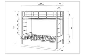 Двухъярусная кровать Дакар - Фото_6