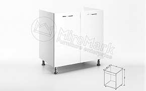 Кухонная секция София нижняя 80Н Мойка - Фото
