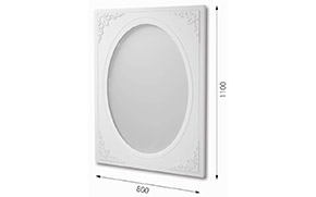 Зеркало Анжелика (круглое) - Фото_1