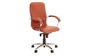 Кресло для руководителя Nova steel LB chrome - Фото