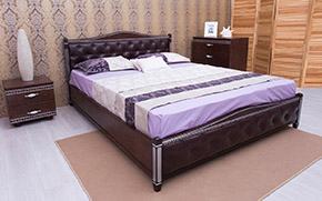 Кровать Прованс Мягкая спинка ромбы - Фото