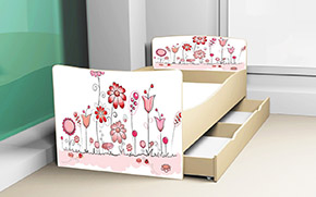 Кровать детская Kinder с ящиком - Фото_56