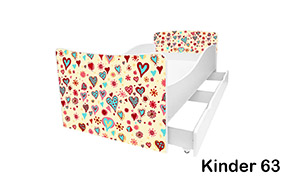 Кровать детская Kinder с ящиком - Фото_70