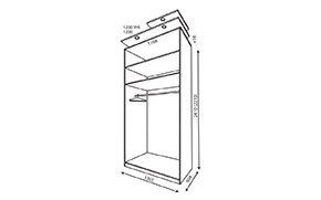 Шкаф-купе Alto уни - Фото_2