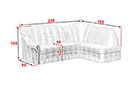 Кутовий диван Аліса (1 підлокітник) - Фото_4