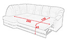 Кутовий диван АМ16 У (1 підлокітник) - Фото_4