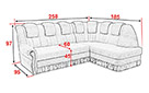 Кутовий диван АМ22 У (1 підлокітник) - Фото_4