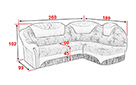 Кутовий диван Вертус (1 підлокітник) - Фото_4