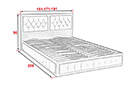 Кровать АМ44 с механизмом (металлический каркас) - Фото_1