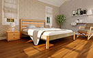 Ліжко Модерн дерево комбі - Фото
