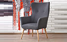 Кресло Cotto dark grey - Фото