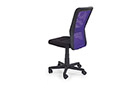 Крісло комп'ютерне Cosmo black/purple - Фото_1