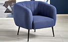 Кресло Lusso blue - Фото