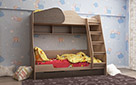 Двох'ярусне ліжко Балу - Фото