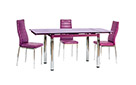 Стол обеденный GD-018 violet - Фото