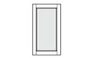 Кухонная секция Ария Luxe верхняя №43 (стекло) - Фото_1