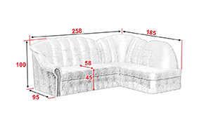 Угловой диван АМ1 У (1 подлокотник) - Фото_4