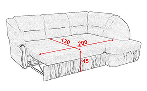 Кутовий диван Глорія (1 підлокітник) - Фото_4
