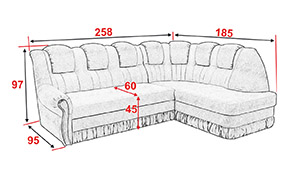 Угловой диван АМ22 У (1 подлокотник) - Фото_4