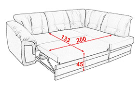 Кутовий диван АМ75 У (1 підлокітник) - Фото_6